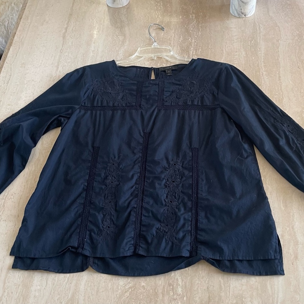J Crew top/blouse  long sleeved
